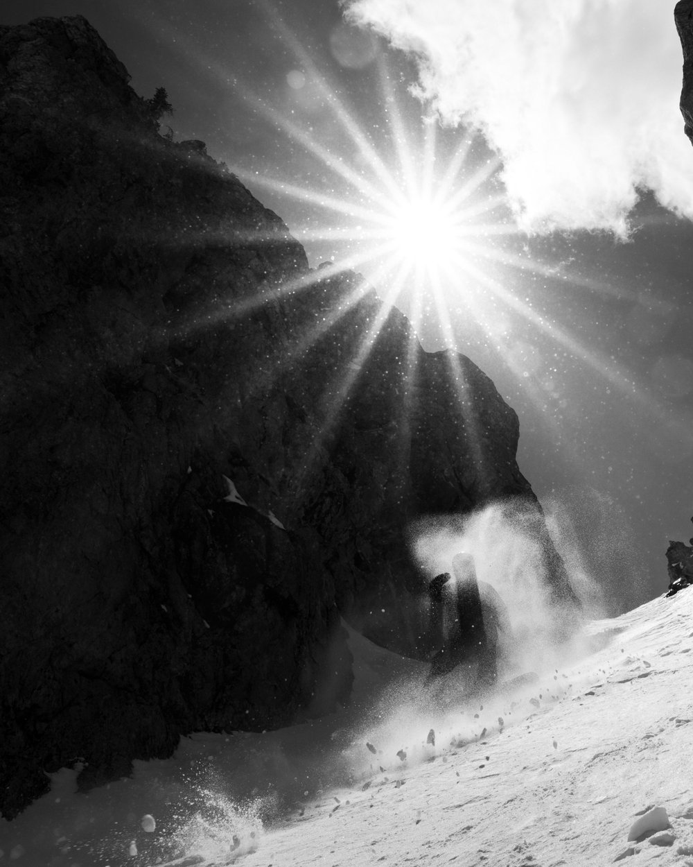 Snow photography